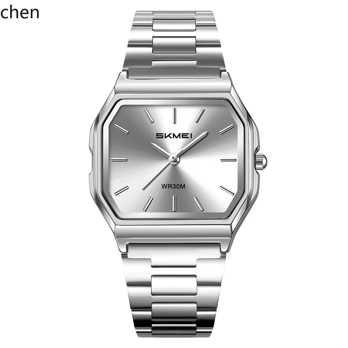 Moments Watches & Jewelry Vaughan Mills - นาฬิกาข้อมือผู้ชาย X-15 รุ่นคลาสสิค สายเหล็ก ดีไซน์ย้อนยุค สวยงาม
