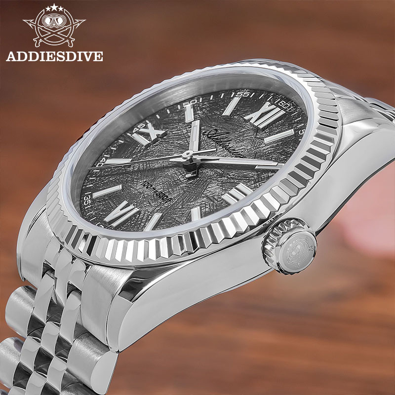 Jewelry Watch - ADDIESDIVE นาฬิกาหรูหราสำหรับผู้หญิงกระจกแซฟไฟร์หรูหรา VH31 ควอตซ์ BGW9 ซุปเปอร์ลูมินัส