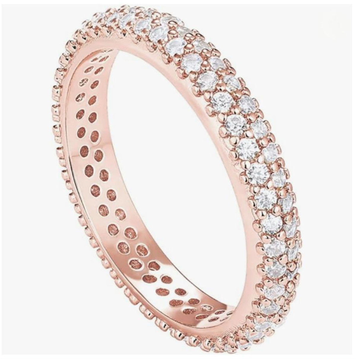 แหวนเงินแท้ 925 ชุบทอง 14K แบบ - Moissanite Ring บทวิจารณ์และราคา