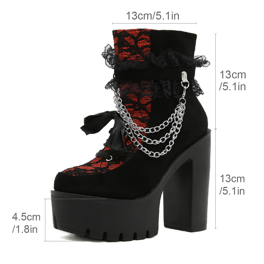 Gdgydh Vintage Gothic Laceข้อเ - Anklet Foot Chain บทวิจารณ์และราคา