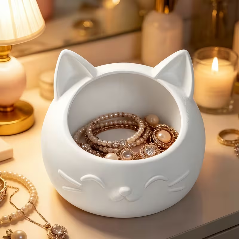 กล่องเก็บของรูปแมวการ์ตูนขนาดเ - Jewels On Watches บทวิจารณ์และราคา