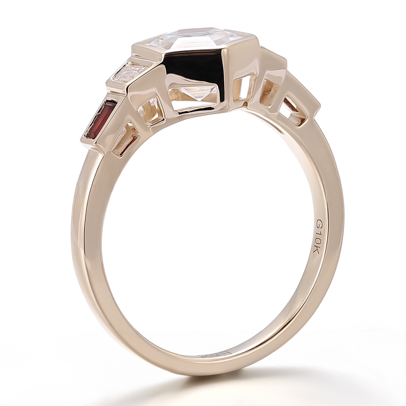 เครื่องประดับสั่งทำ MUSHAN แหว - Moissanite Ring บทวิจารณ์และราคา