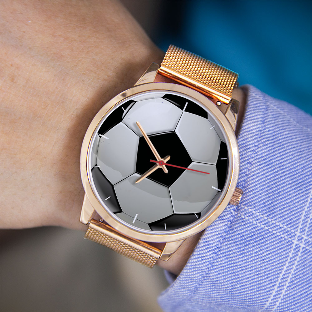 นาฬิกาข้อมือดีไซน์ฟุตบอล แฟนบอ - Jewelry Watch บทวิจารณ์และราคา