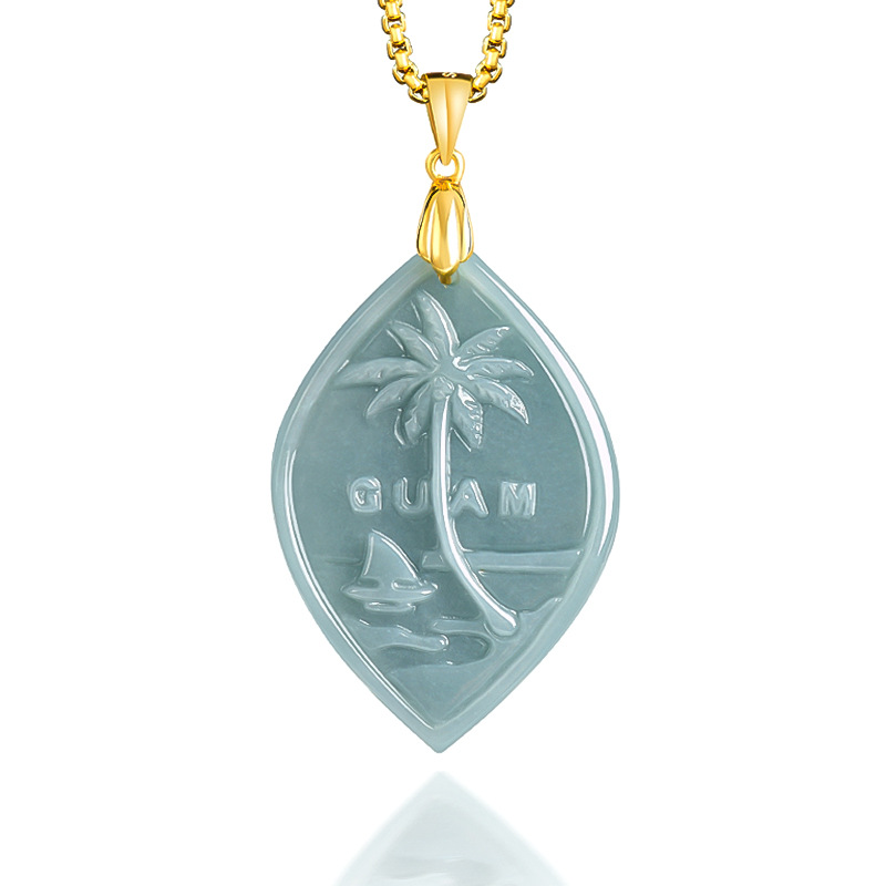 หยกเจไดต์เกรด A สีน้ำเงินธรรมช - Pacific Jewelry & Watches Los Angeles บทวิจารณ์และราคา