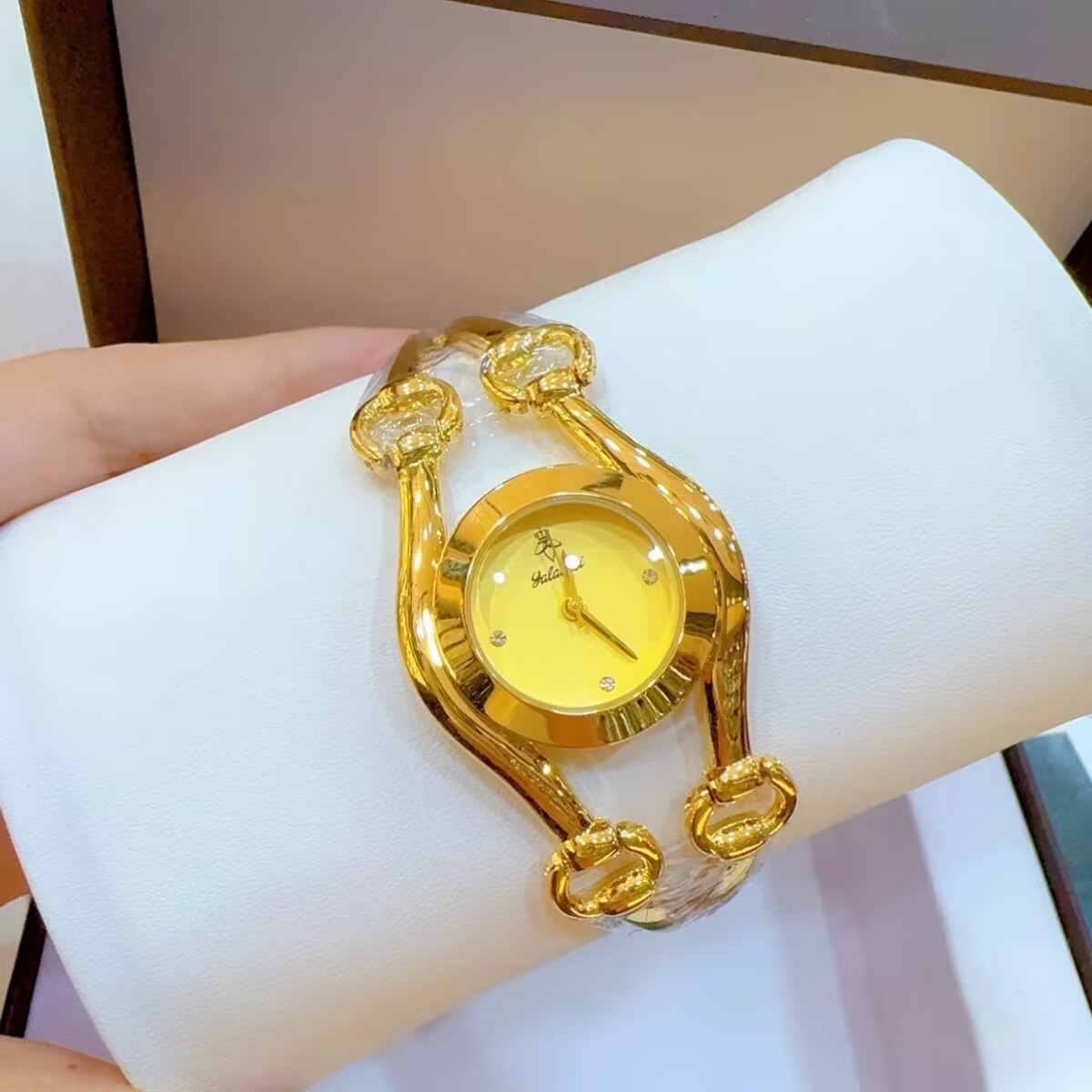 ใหม่ฝรั่งเศสดูไบ 24K ชุบทองนาฬ - Jewelry Watch บทวิจารณ์และราคา