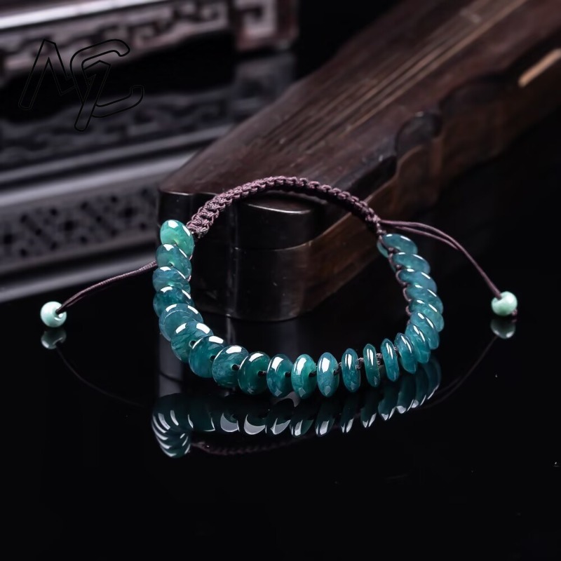 สร้อยข้อมือลูกปัดอะบาคัสสีน้ำเ - The Jewelry & Watches บทวิจารณ์และราคา