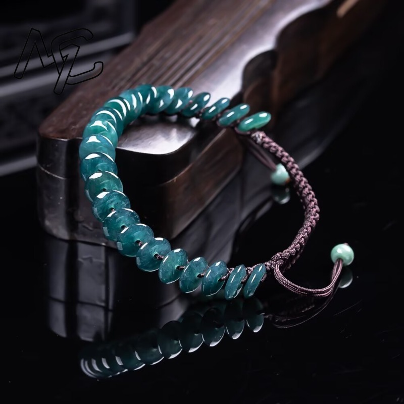 สร้อยข้อมือลูกปัดอะบาคัสสีน้ำเ - The Jewelry & Watches บทวิจารณ์และราคา