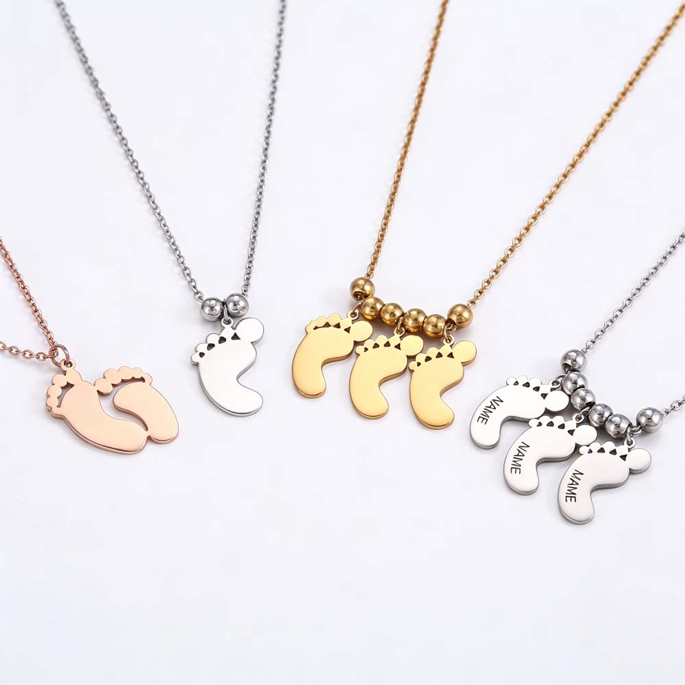 สร้อยคอคู่แบบสลักชื่อส่วนตัว ส - Anklet Foot Chain บทวิจารณ์และราคา