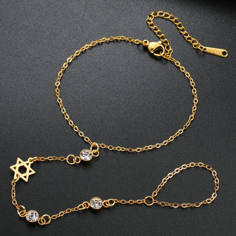 กำไลข้อมือรูปดาวหกแฉกของชาวยิว - The Jewelry & Watches บทวิจารณ์และราคา