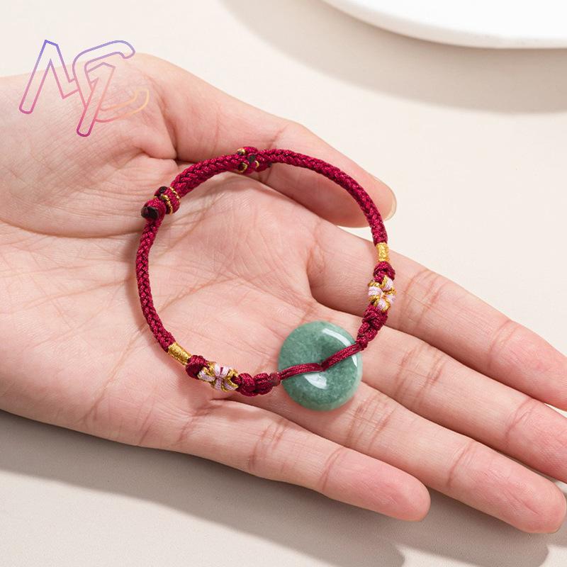 สีเขียวพม่า Jadeite Donut สร้อ - The Jewelry & Watches บทวิจารณ์และราคา
