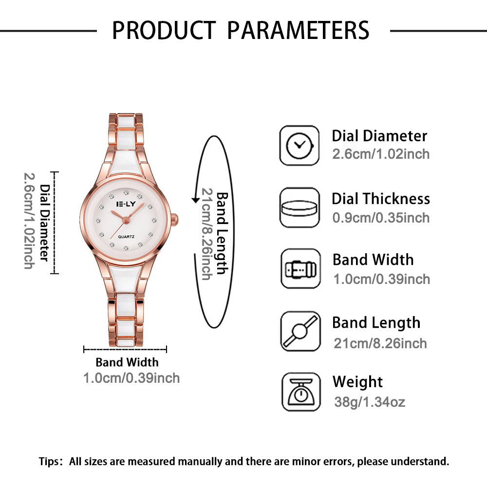 นาฬิกาควอตซ์ 2 เรือน ดีไซน์ทัน - Jewels On Watches บทวิจารณ์และราคา