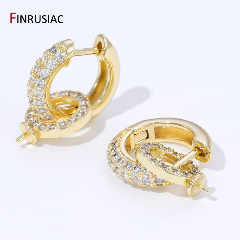 ต่างหูห่วงทอง 18K ชุบทองเหลือง - Hoop Earrings บทวิจารณ์และราคา