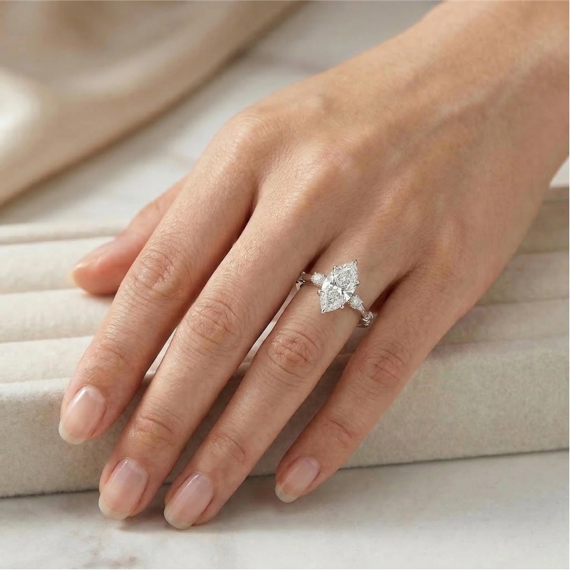 MUSHAN เครื่องประดับสั่งทำ แหว - Moissanite Ring บทวิจารณ์และราคา