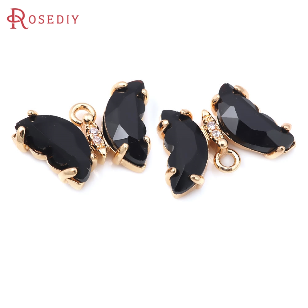 10 ชิ้น จี้รูปผีเสื้อทอง 18K ป - Butterfly Pendant Necklace บทวิจารณ์และราคา