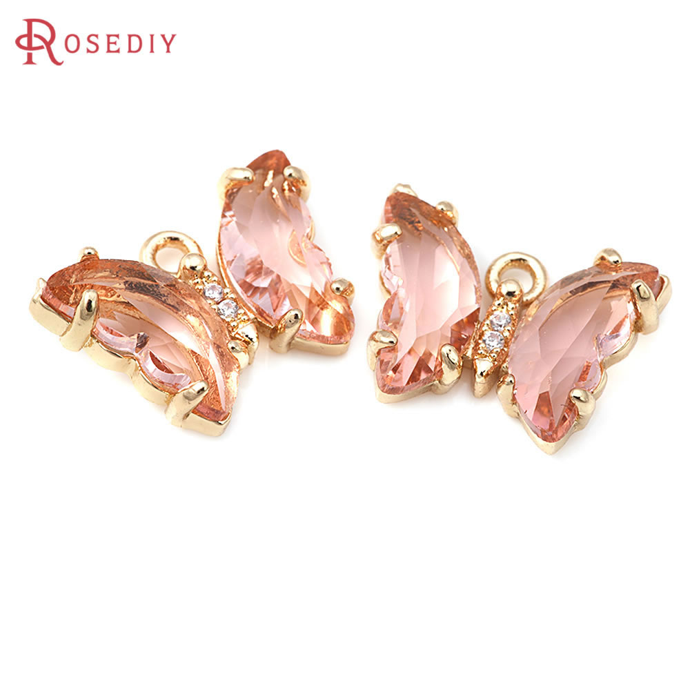 10 ชิ้น จี้รูปผีเสื้อทอง 18K ป - Butterfly Pendant Necklace บทวิจารณ์และราคา