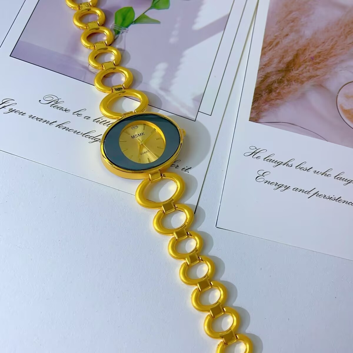 ใหม่อเมริกัน 24K ชุบทองนาฬิกาง - Jewelry Watch บทวิจารณ์และราคา